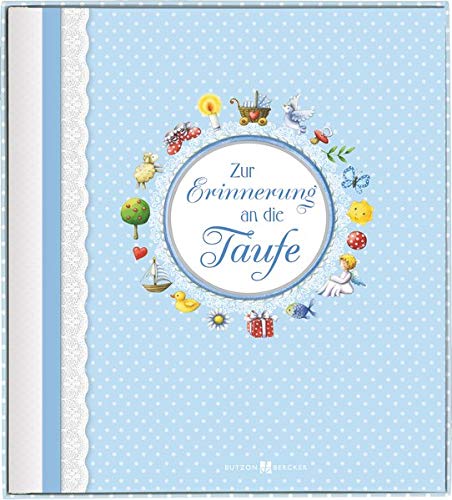 Zur Erinnerung an die Taufe: blau