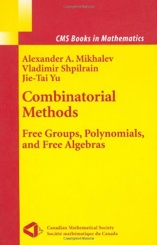 Combinatorial Methods: Free Groups, Polynomials, and Free Algebras (CMS Books in Mathematics)