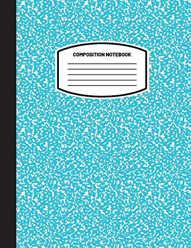Classic Composition Notebook: (8.5x11) Wide Ruled Lined Paper Notebook Journal (Sky Blue) (Notebook for Kids, Teens, Students, Adults) Back to School and Writing Notes