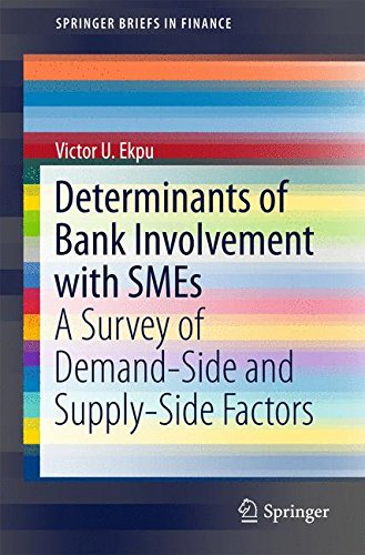 Determinants of Bank Involvement with SMEs: A Survey of Demand-Side and Supply-Side Factors (SpringerBriefs in Finance)