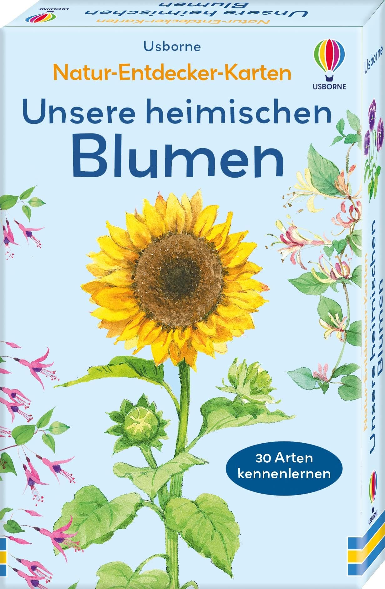 Natur-Entdecker-Karten: Unsere heimischen Blumen: Box mit 30 Karten, die heimische Blumenarten zeigen und vorstellen – für Kinder ab 6 Jahren