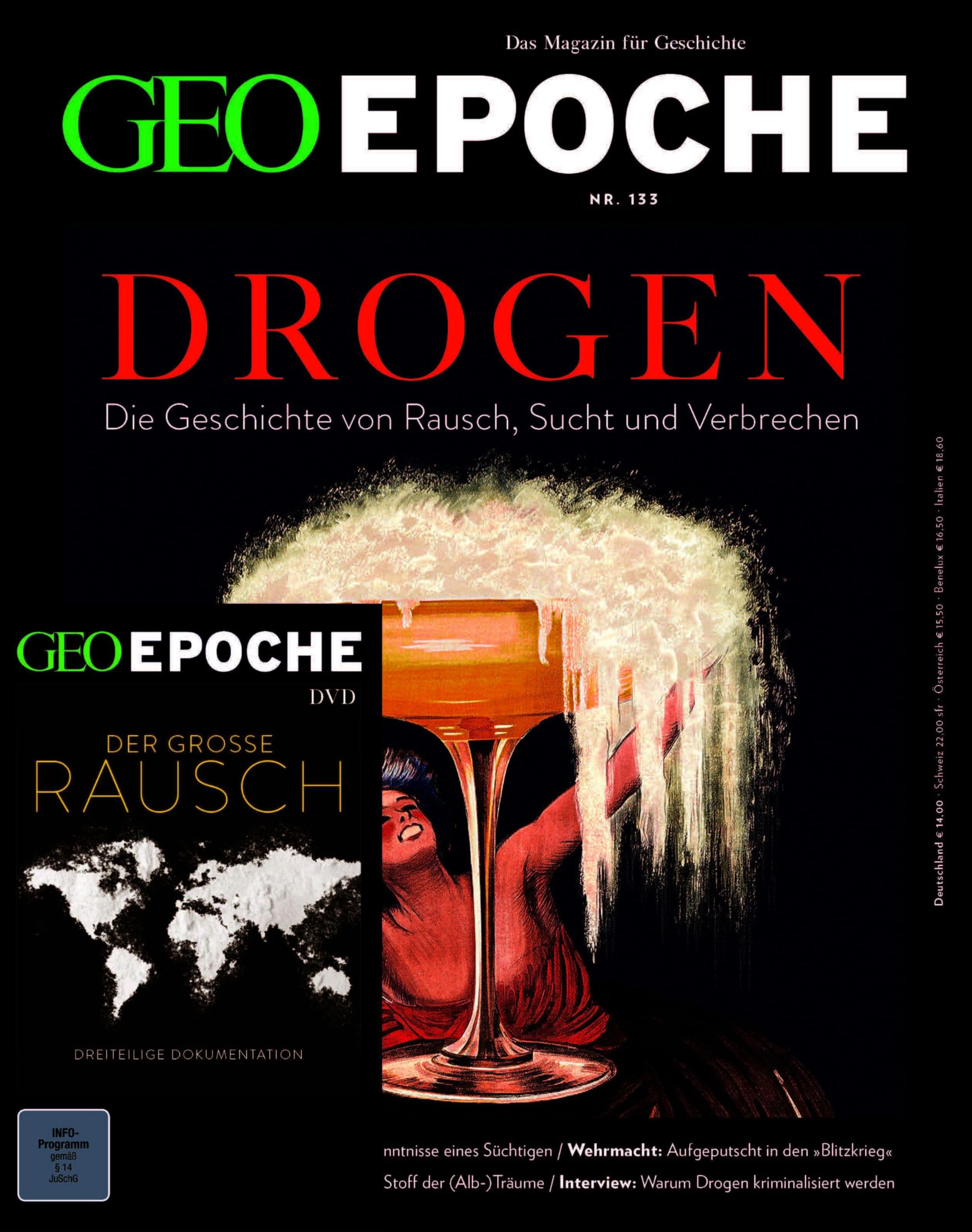 GEO Epoche (mit DVD) / GEO Epoche / GEO Epoche DVD 133/2025 - Drogen: Das Magazin für Geschichte