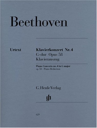 Konzert 4 G-Dur Op 58 Klav Orch. Klavier, Klavier zu 4 Händen