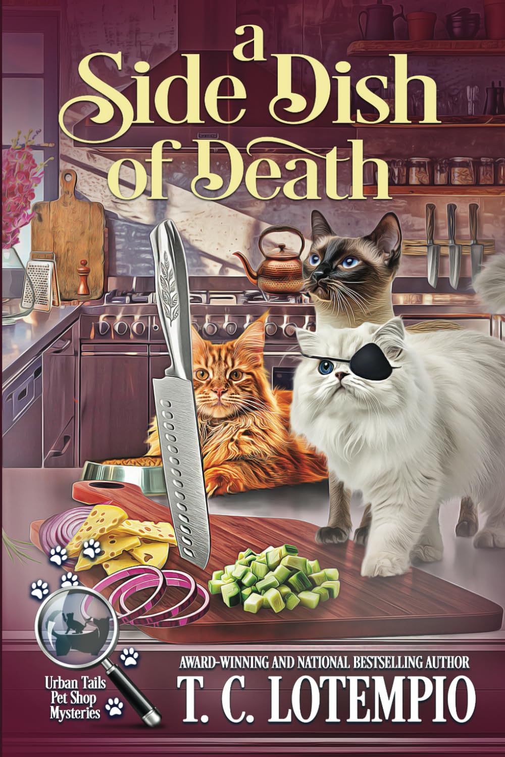 A Side Dish of Death (Urban Tails Pet Shop Mysteries, Band 5)