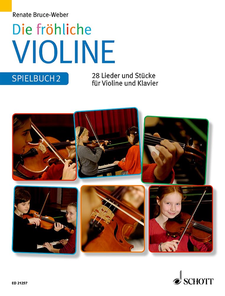 Die fröhliche Violine: Spielbuch 2. Violine und Klavier. Spielbuch.
