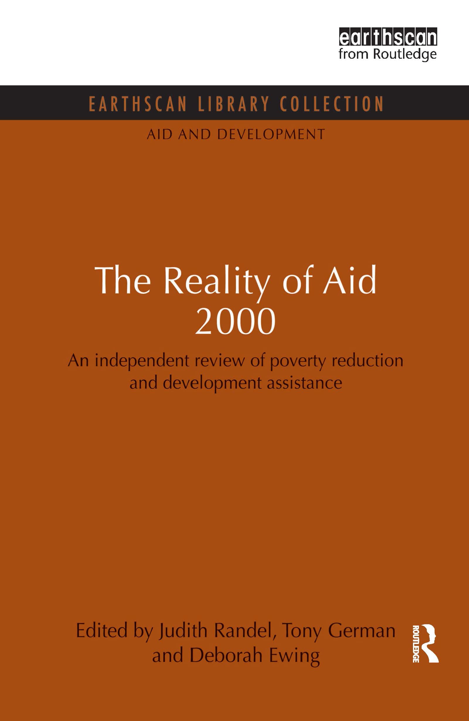 The Reality of Aid 2000: An independent review of poverty reduction and development assistance (Aid and Development Set)