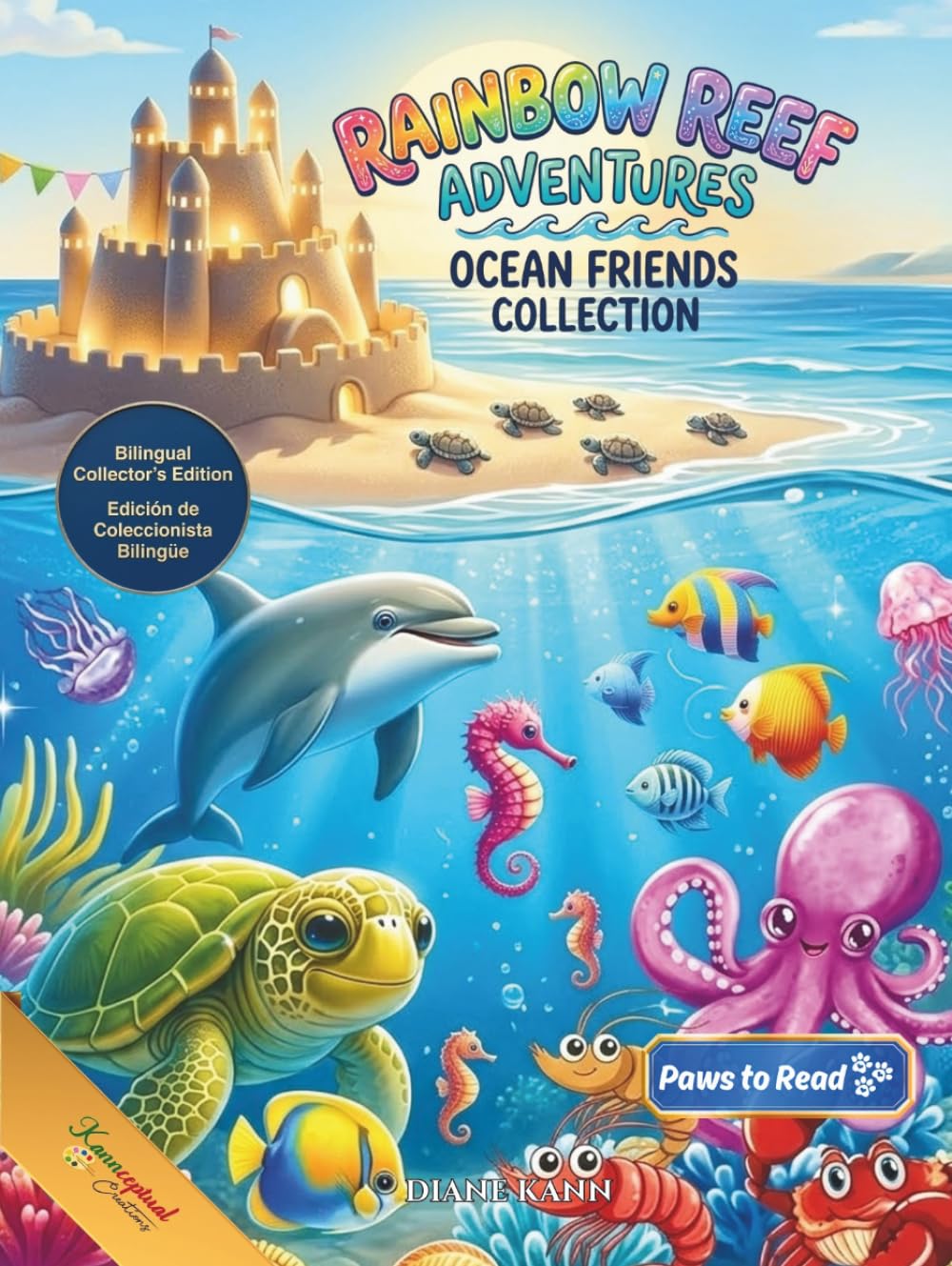 Rainbow Reef Adventures — Ocean Friends Collection: Library Edition • Books 1–3 (Rainbow Reef Adventures Series)