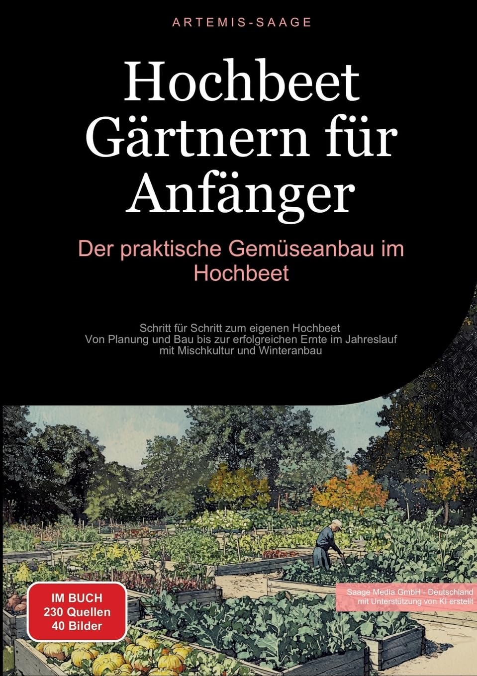 Hochbeet Gärtnern für Anfänger: Der praktische Gemüseanbau im Hochbeet: Schritt für Schritt zum eigenen Hochbeet - Von Planung und Bau bis zur ... im Jahreslauf mit Mischkultur und Winteranbau