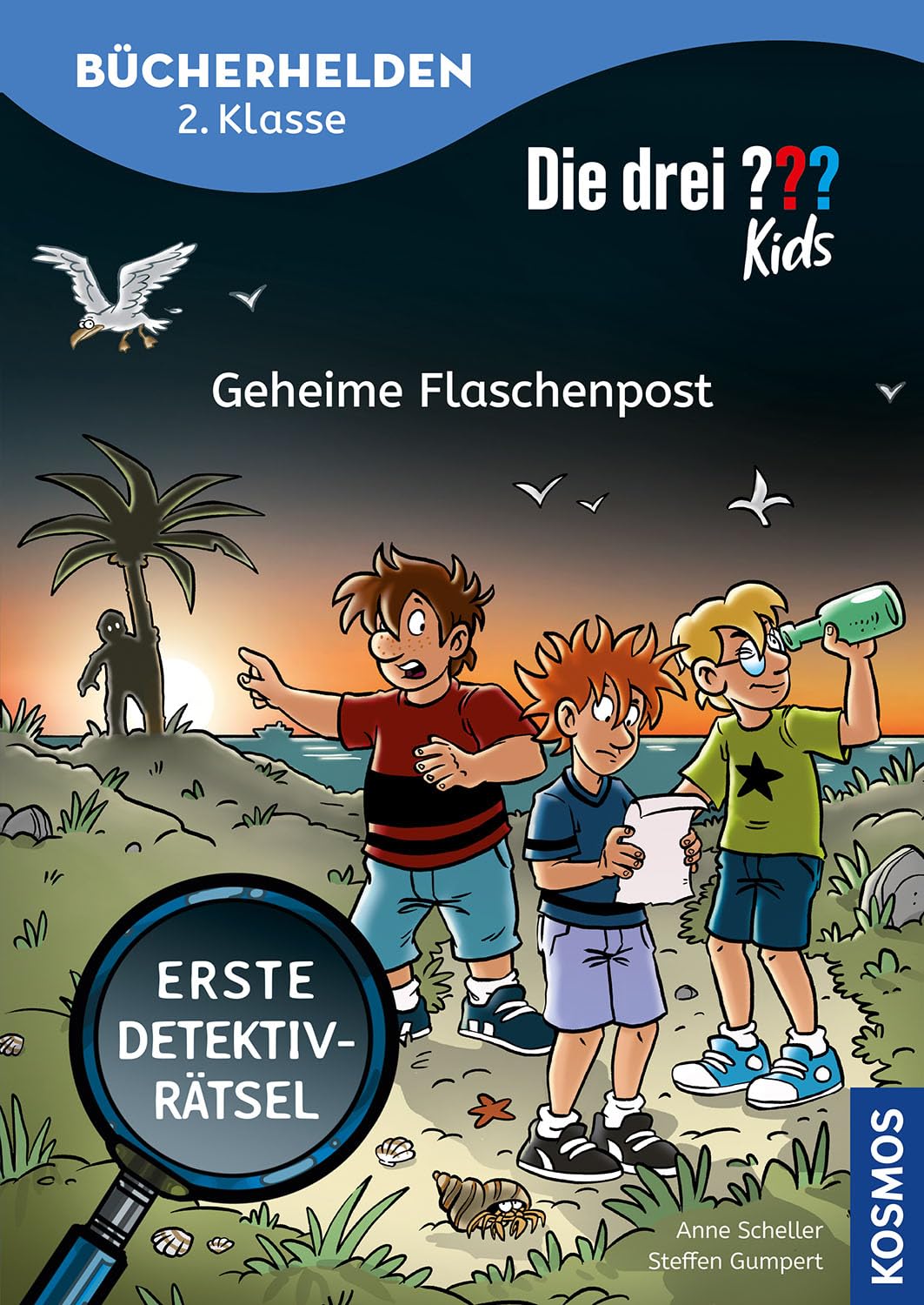 Die drei ??? Kids, Bücherhelden 2. Klasse, Geheime Flaschenpost: Erste Detektivrätsel, Erstleser Kinder ab 7 Jahre