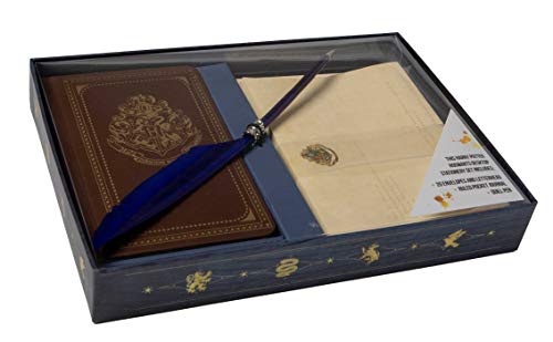 Harry Potter: Hogwarts School of Witchcraft and Wizardry Desktop Stationary Set (Harry Potter Stationery)