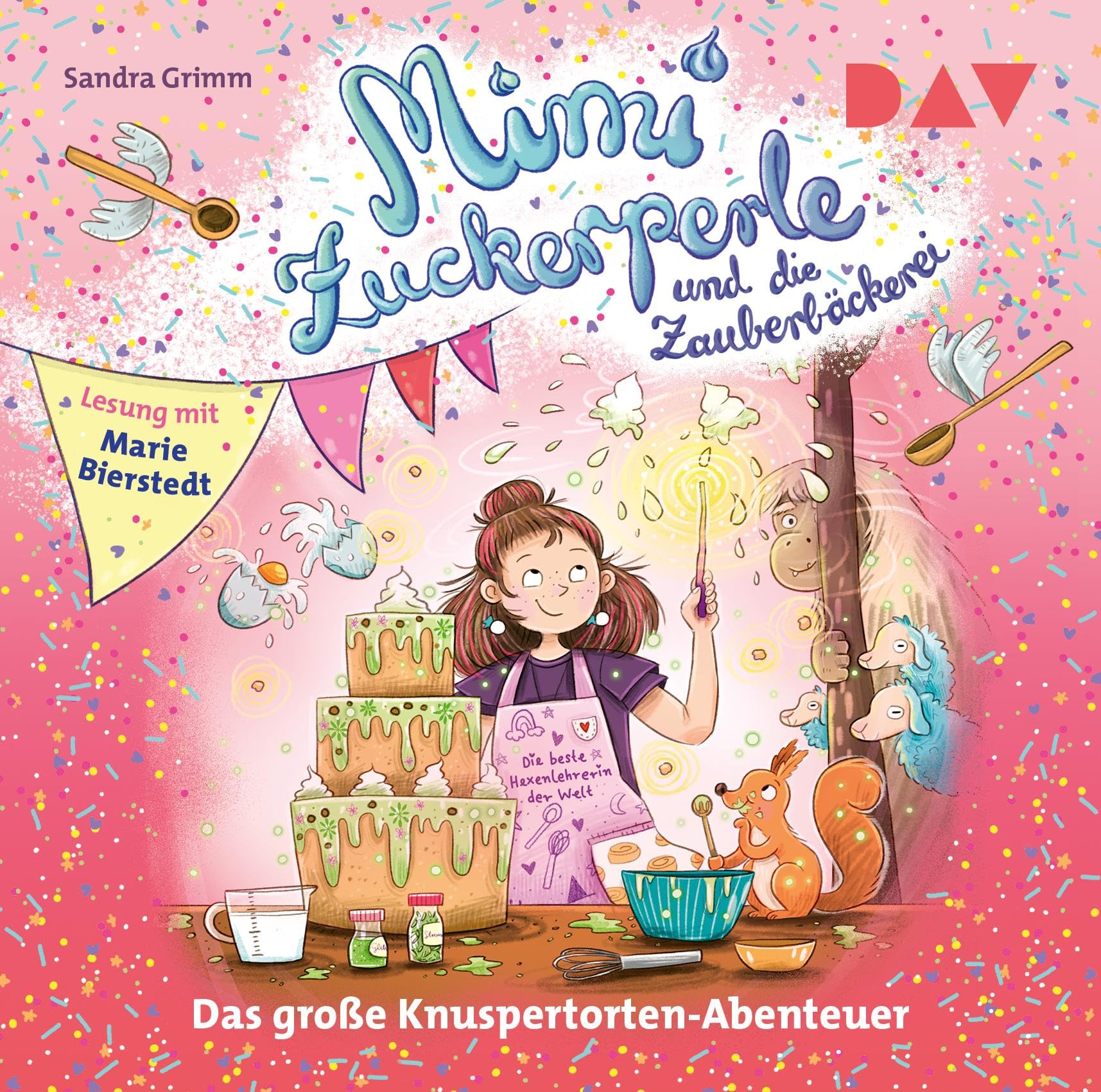 Mimi Zuckerperle und die Zauberbäckerei – Das große Knuspertorten-Abenteuer: Ungekürzte Lesung mit Musik mit Marie Bierstedt (2 CDs)