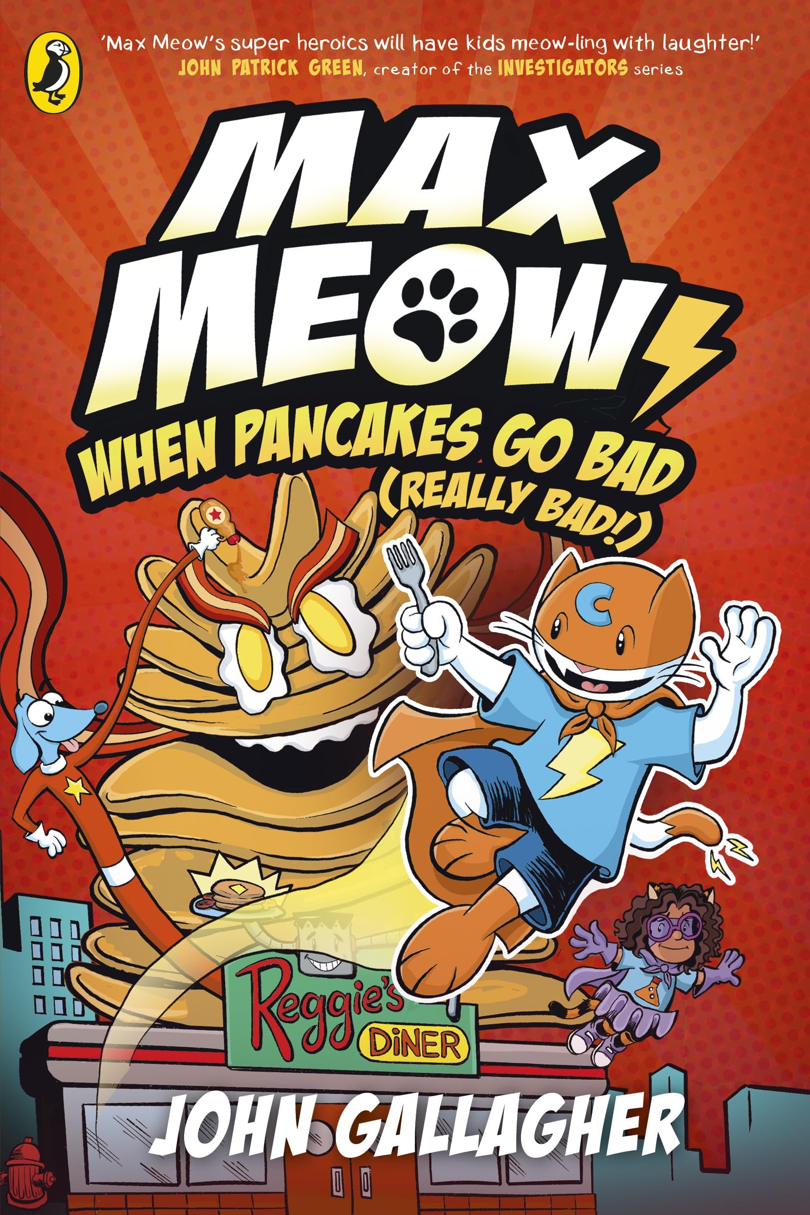 Max Meow Book 6: When Pancakes Go Bad (Really Bad!): The Laugh-Out-Loud Graphic Novel (Max Meow, 6)
