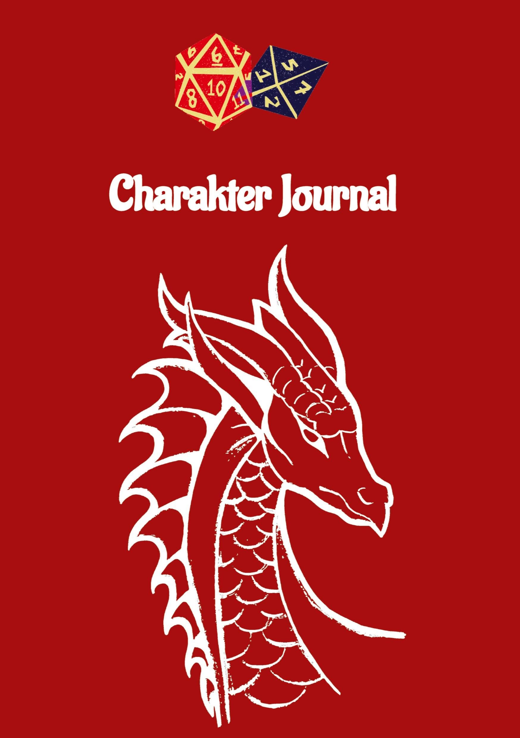 Pen & Paper Charakter Journal: verwendbar mit jedem SRD-Pen-&-Paper-Spiel