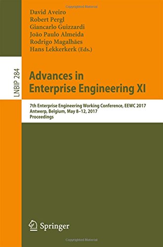 Advances in Enterprise Engineering XI: 7th Enterprise Engineering Working Conference, EEWC 2017, Antwerp, Belgium, May 8-12, 2017, Proceedings (Lecture Notes in Business Information Processing)