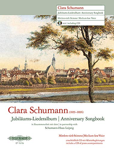 Jubiläums-Liederalbum -14 Lieder für mittlere / tiefe Singstimme und Klavier-: Sammelband, CD für Mittlere Singstimme oder Tiefe Singstimme, Klavier