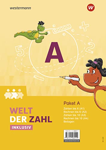 Welt der Zahl Inklusiv - Ausgabe 2021: Inklusionspaket A Hefte A1 bis A4 (Welt der Zahl: Inklusionsmaterialien - Ausgabe 2021)