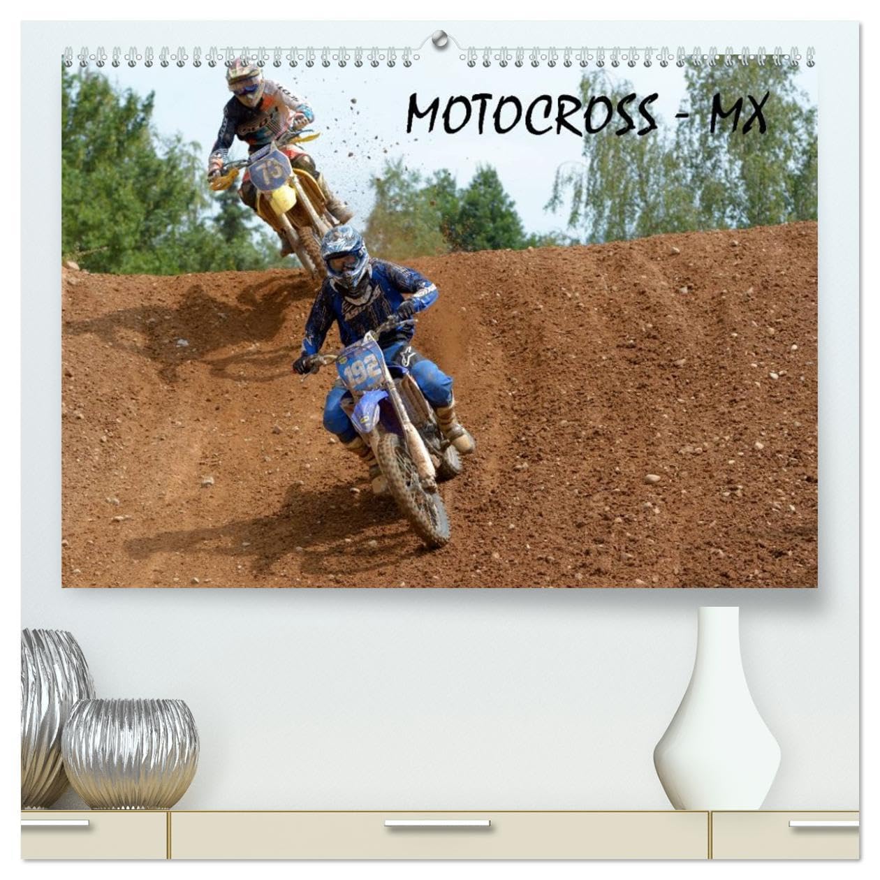 Motocross - MX UK-Version (High Quality Premium Wall Calendar 2026 DIN A2 landscape),CALVENDO 12 Month Wall Calendar: Motocross - MX and Freestyle Motocross FMX