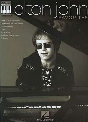 Favourites: Songbook für Klavier, Gesang, Gitarre: Note-For-Note Keyboard Transcriptions (Keyboard Recorded Versions)