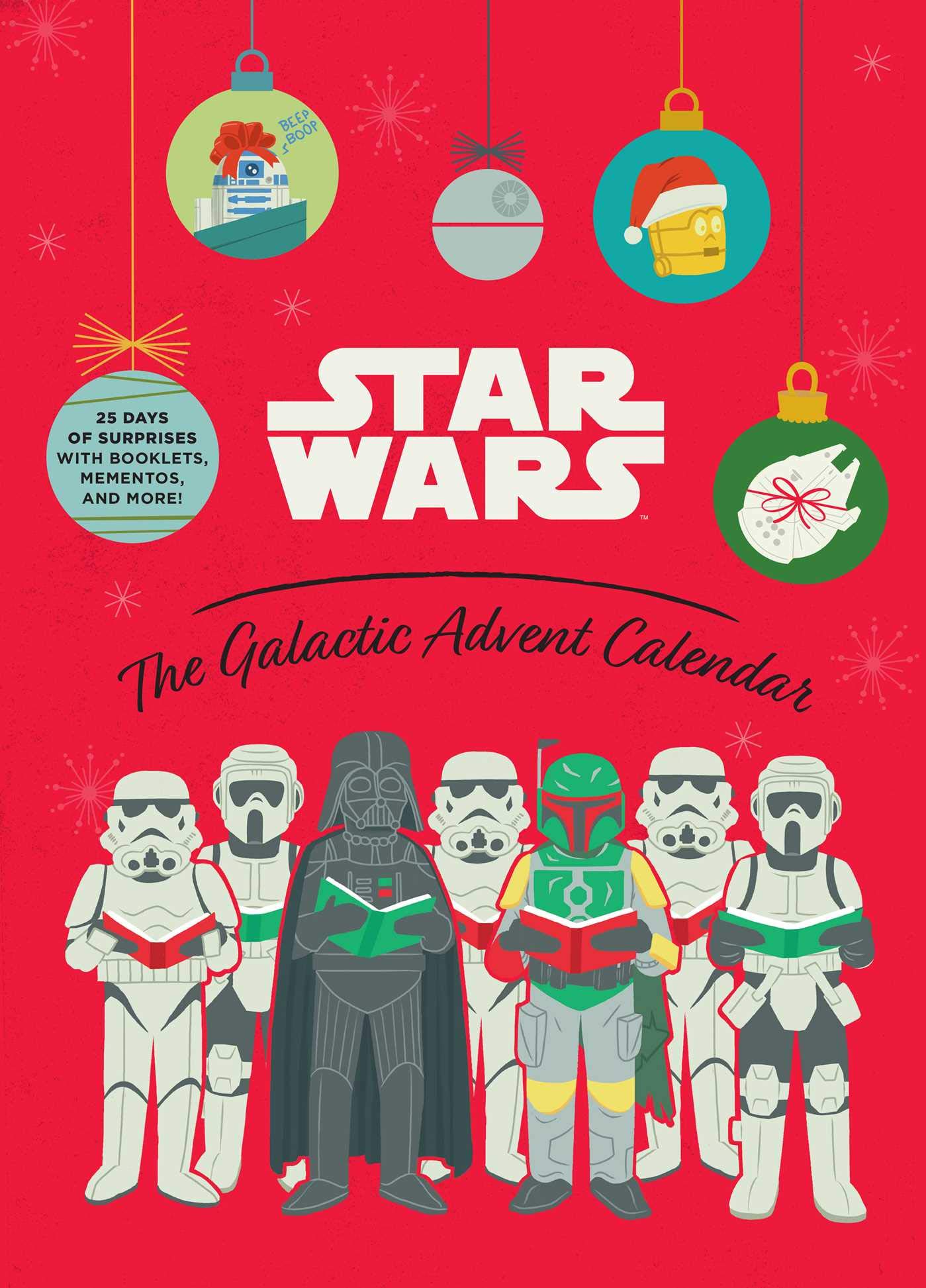 Star Wars: The Galactic Advent Calendar: 25 Days of Surprises with Booklets, Trinkets, and More! (Official Star Wars 2021 Advent Calendar, Countdown to Christmas)