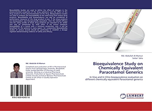 Bioequivalence Study on Chemically Equivalent Paracetamol Generics: In Vivo and In Vitro bioequivalence evaluation on different chemically equivalent Paracetamol generics