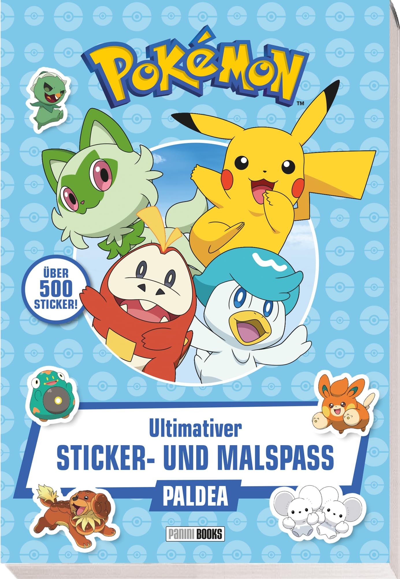 Pokémon: Ultimativer Sticker- und Malspaß Paldea: Sticker- und Malblock