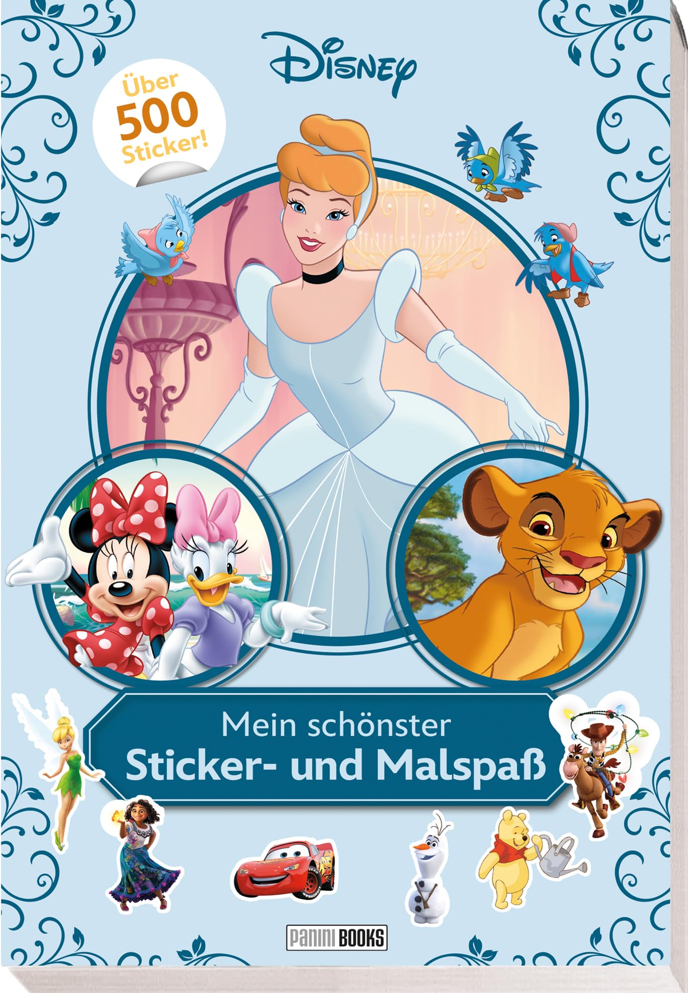 Disney: Mein schönster Sticker- und Malspaß: Sticker- und Malblock
