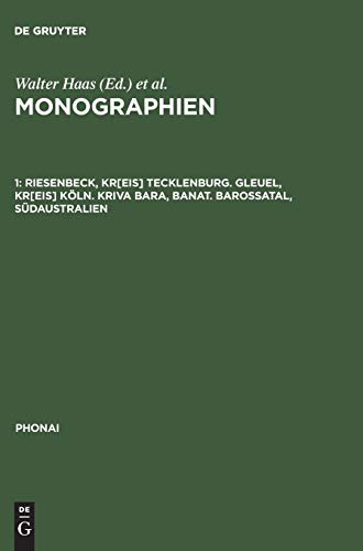 Riesenbeck, Kr[eis] Tecklenburg. Gleuel, Kr[eis] Köln. Kriva Bara, Banat. Barossatal, Südaustralien (Phonai, 6, Band 6)