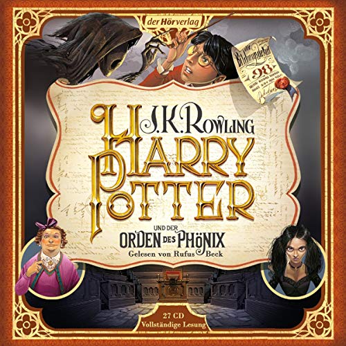 Harry Potter und der Orden des Phönix: Die Jubiläumsausgabe (Harry Potter, gelesen von Rufus Beck, Band 5)