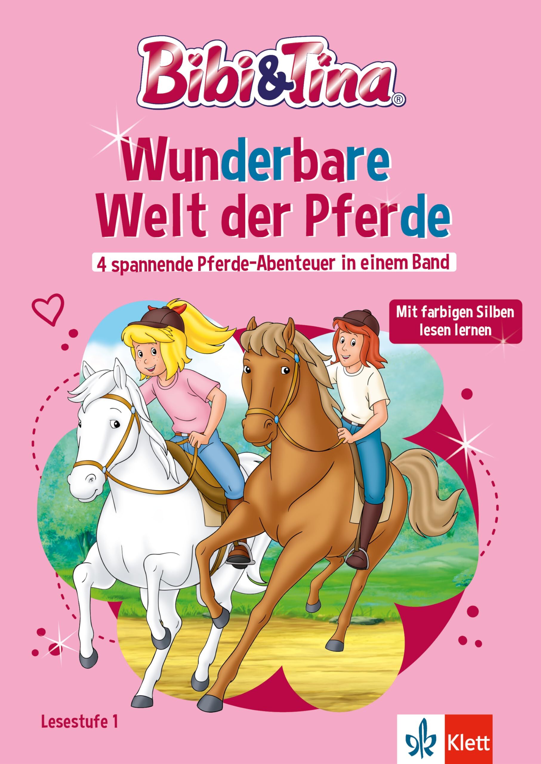 Lesefuchs Bibi & Tina: Wunderbare Welt der Pferde 4 spannende Pferde-Abenteuer in einem Band Lesestufe 1