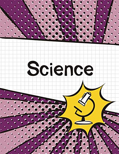 Science Graph Paper Notebook: (Large, 8.5x11) 100 Pages, 4 Squares per Inch, Science Graph Paper Composition Notebook for Students
