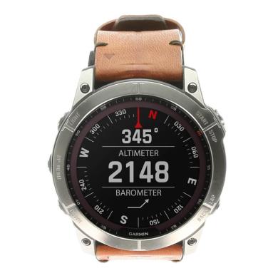 Garmin Fenix 7X Sapphire Solar 51mm titanium titan/braun (010-02541-19)