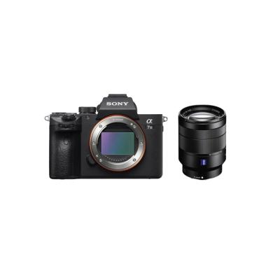 Sony Alpha 7 III mit Objektiv Sony SEL FE 4,0/24-70 mm ZA OSS schwarz