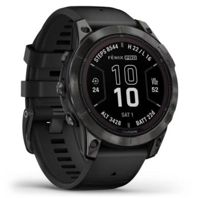 Garmin Fenix 7X Pro Solar schwarz/schiefergrau 51mm (010-02778-01)