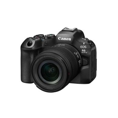 Canon EOS R6 Mark III mit Objektiv RF 24-105mm 4.0 L IS USM schwarz