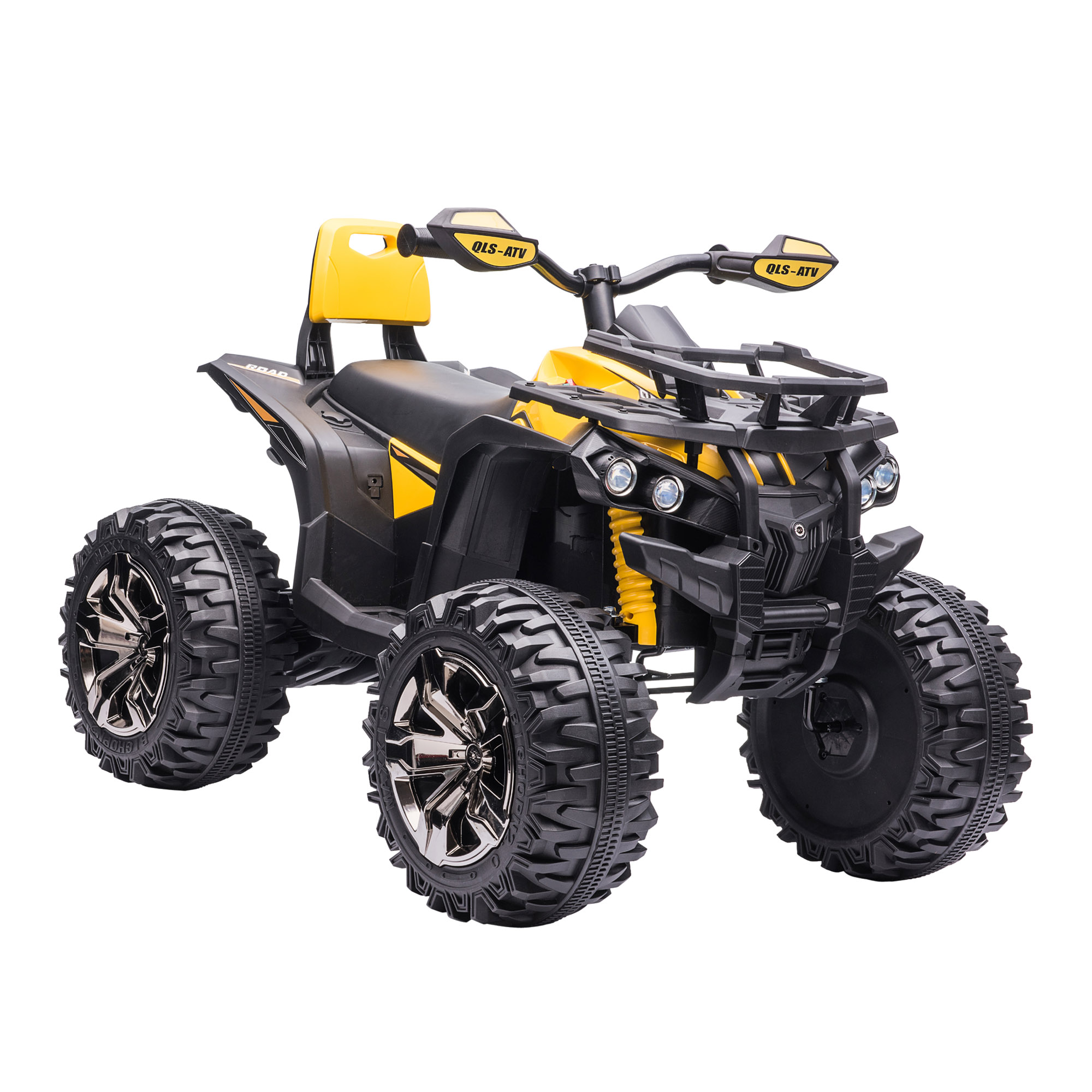 HOMCOM Elektro-Quad Kinder ATV mit LED Frontlicht, MP3, USB, 2 x 550 Motoren, für Kinder 37-60 Monate, sicheres Fahrvergnügen Aosom.de