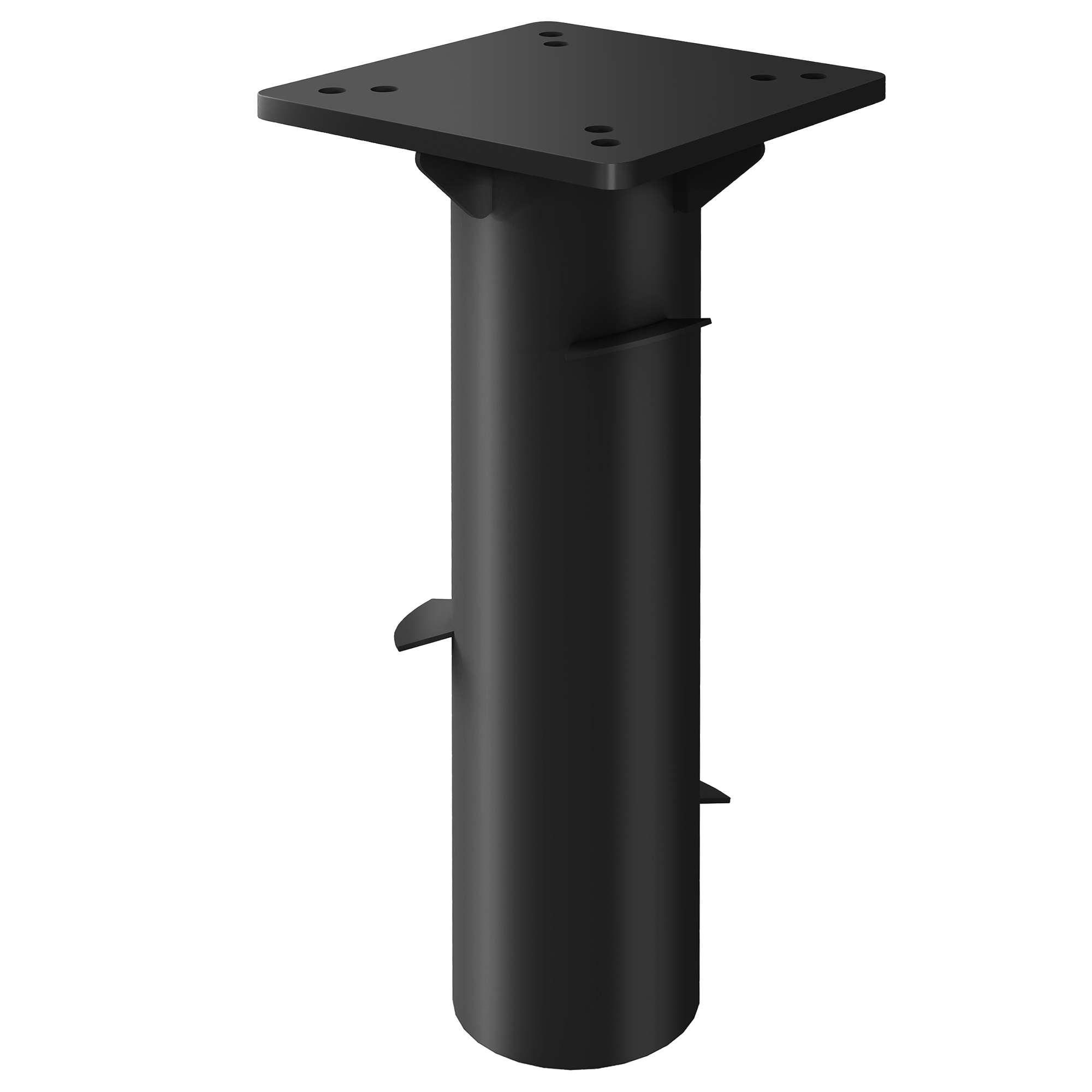 Outsunny Sonnenschirmständer aus Beton, Ampelschirmständer Schirmständer Quadrarisch Schirmhalter, Ständer für Ampelschirm 113/92 mm, Schirmgewicht für Balkon, Terasse, Garten, Dunckelgrau   Aosom