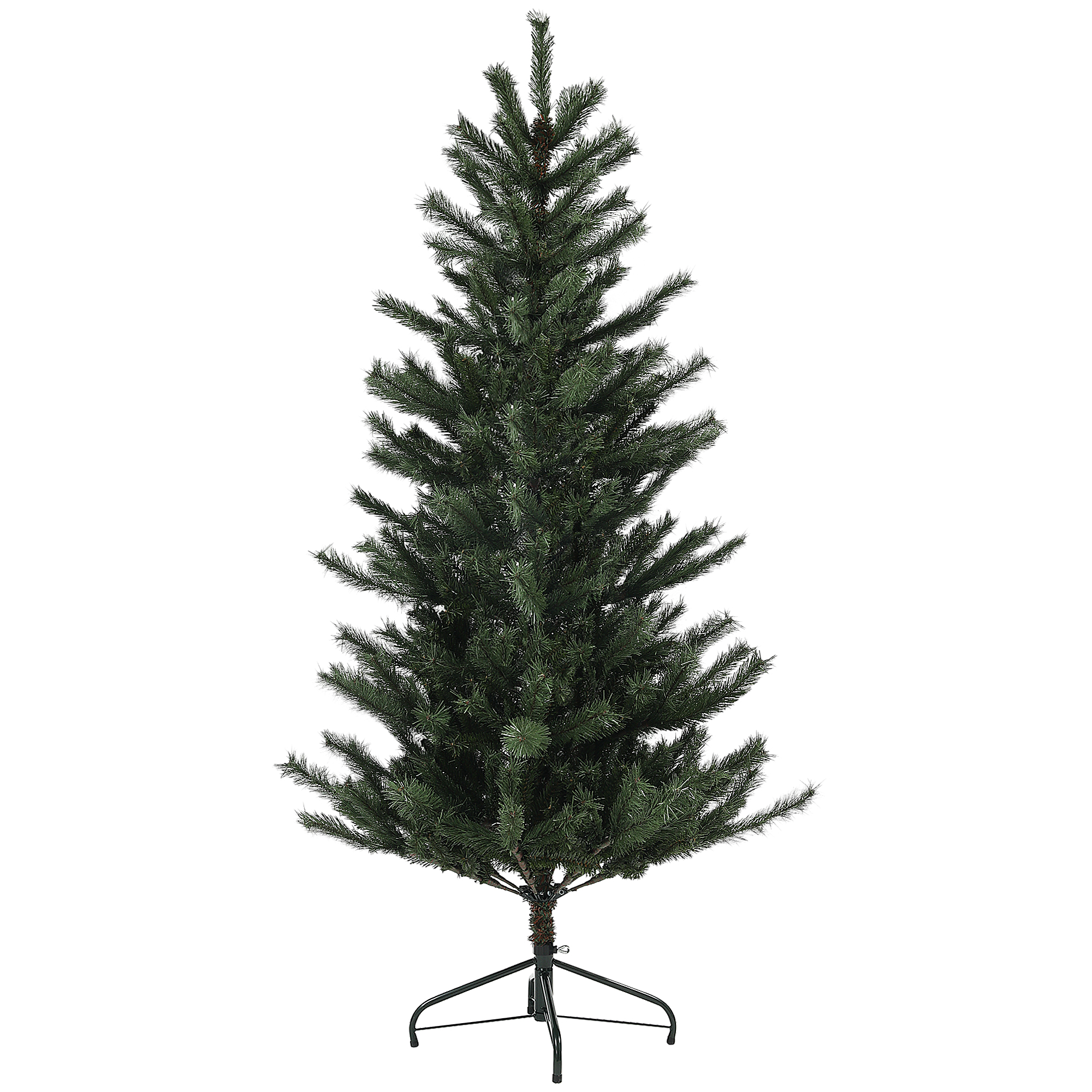 HOMCOM Künstlicher Weihnachtsbaum 180 cm mit 467 Spitzen flammenhemmend klappbar Stahlständer für festliche Weihnachtsdekoration Grün   Aosom.de