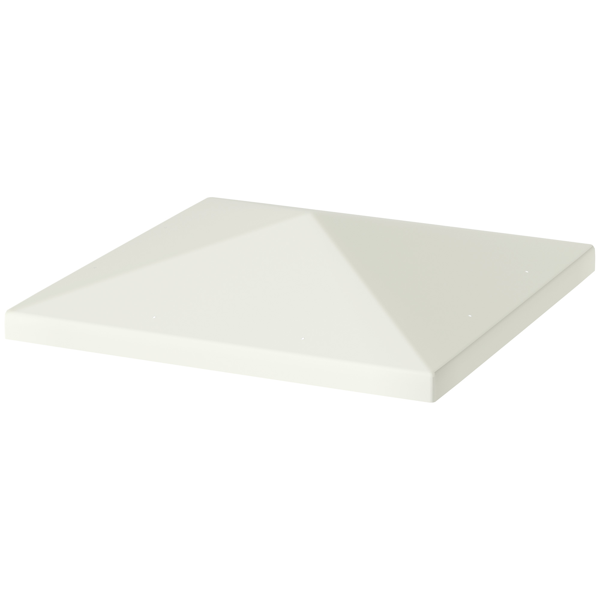 Outsuuny Ersatzdach für Pavillon 3 x 3 m, wasserdicht Pavillondach, Ersatzbezug für Gartenpavillon, Ersatzteile aus Oxford-Stoff, 370 g/m², Hellgrau Aosom