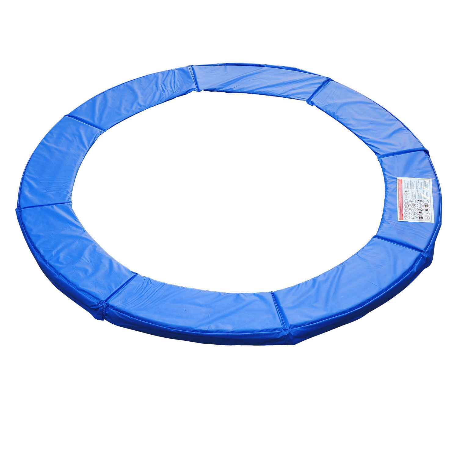 HOMCOM Trampolin Zubehör Set Randabdeckung Sicherheitsnetz Wetterplane für 8ft-15ft Ø 305cm Blau für sicheren Sprungspaß   Aosom.de
