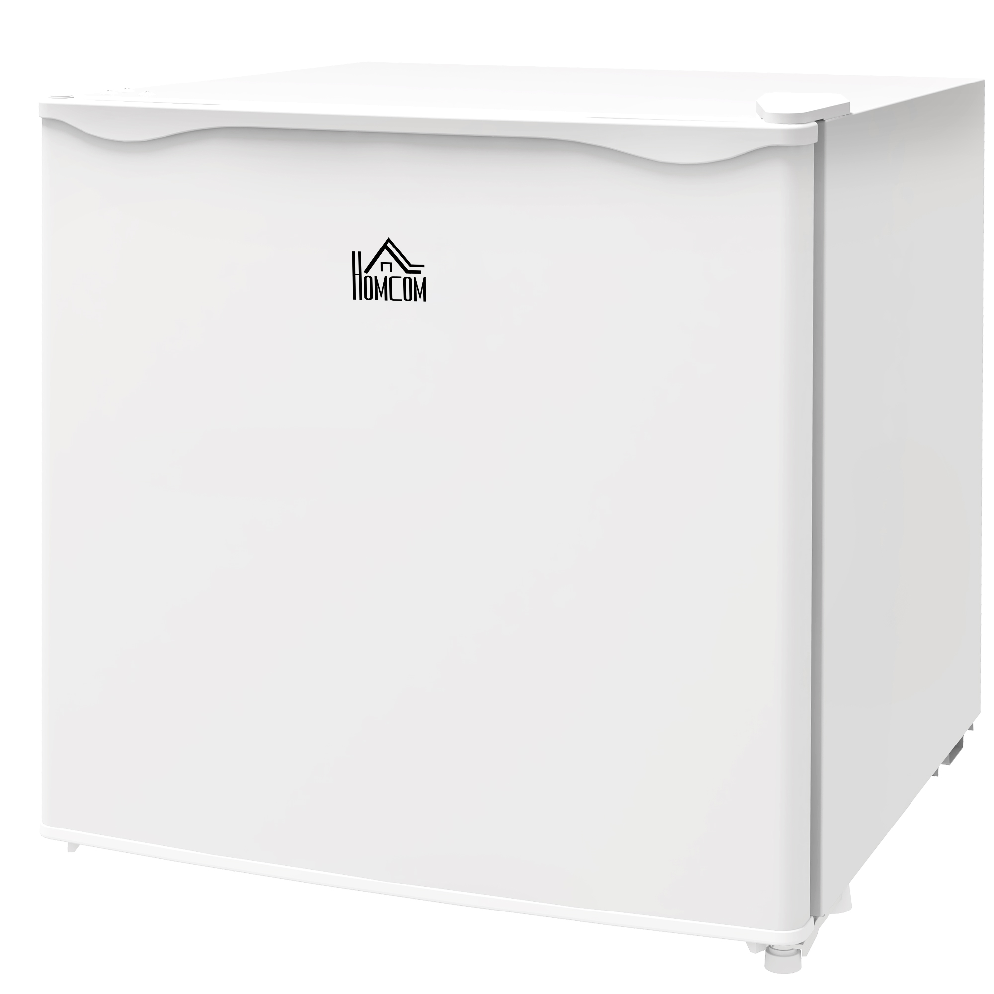HOMCOM Mini-Gefrierschrank 35 L Gefrierbox elektrisch freistehend 45 W Mini Gefriertruhe Minikühlschrank -14 bis -24℃ 5-stufige Temperaturregelung 47 x 44,2 x 48,8 cm Weiß   Aosom