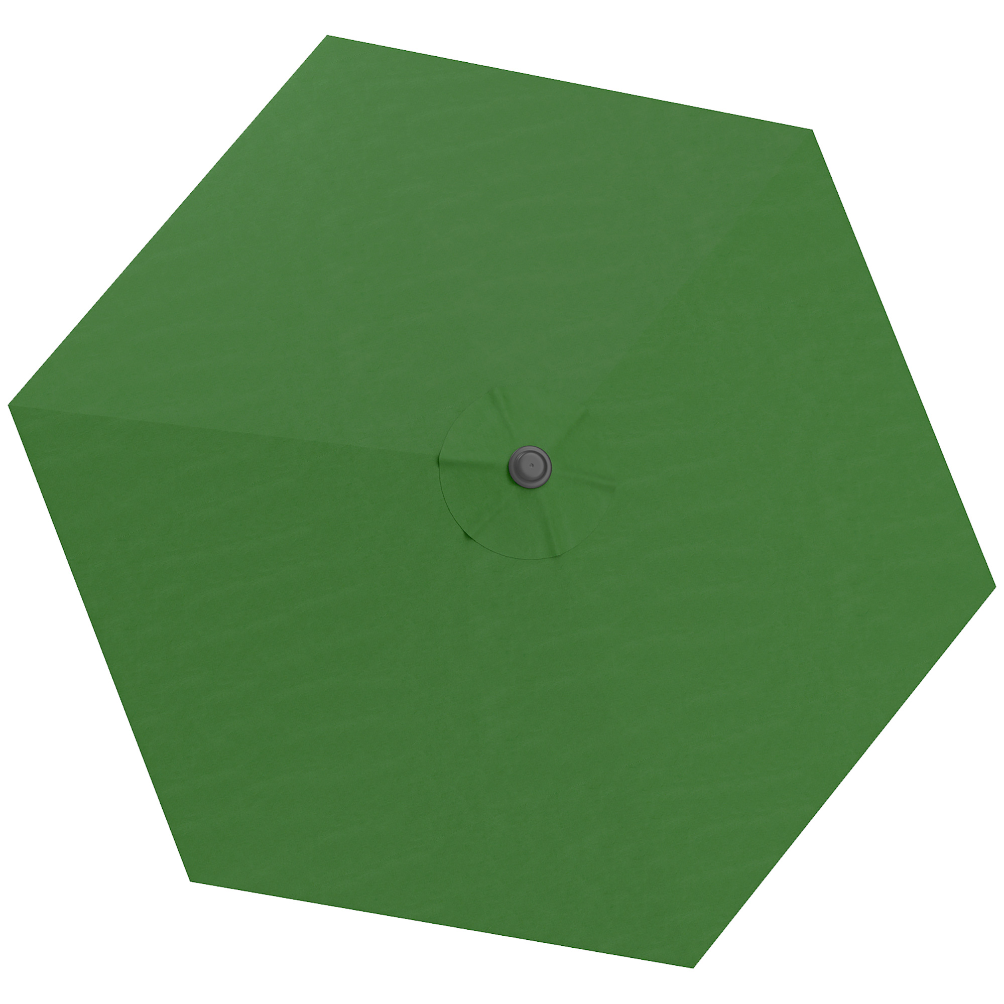 Outsunny Ersatzbezug für Gartenschirm 3x3 m mit Belüftungsöffnungen, Schirmbezug aus Polyester, UV 30+, für den Außenbereich, Garten, Strand, Pool, Grün   Aosom
