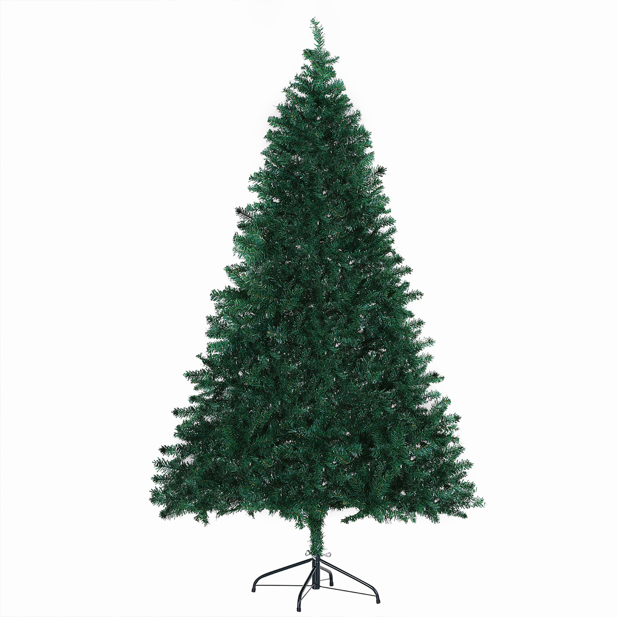 HOMCOM Weihnachtsbaum Tannenbaum 180 cm mit 1000 Ästen aus PVC, Fichte Grün ∅102 cm, ideal für festliche Dekoration Aosom.de