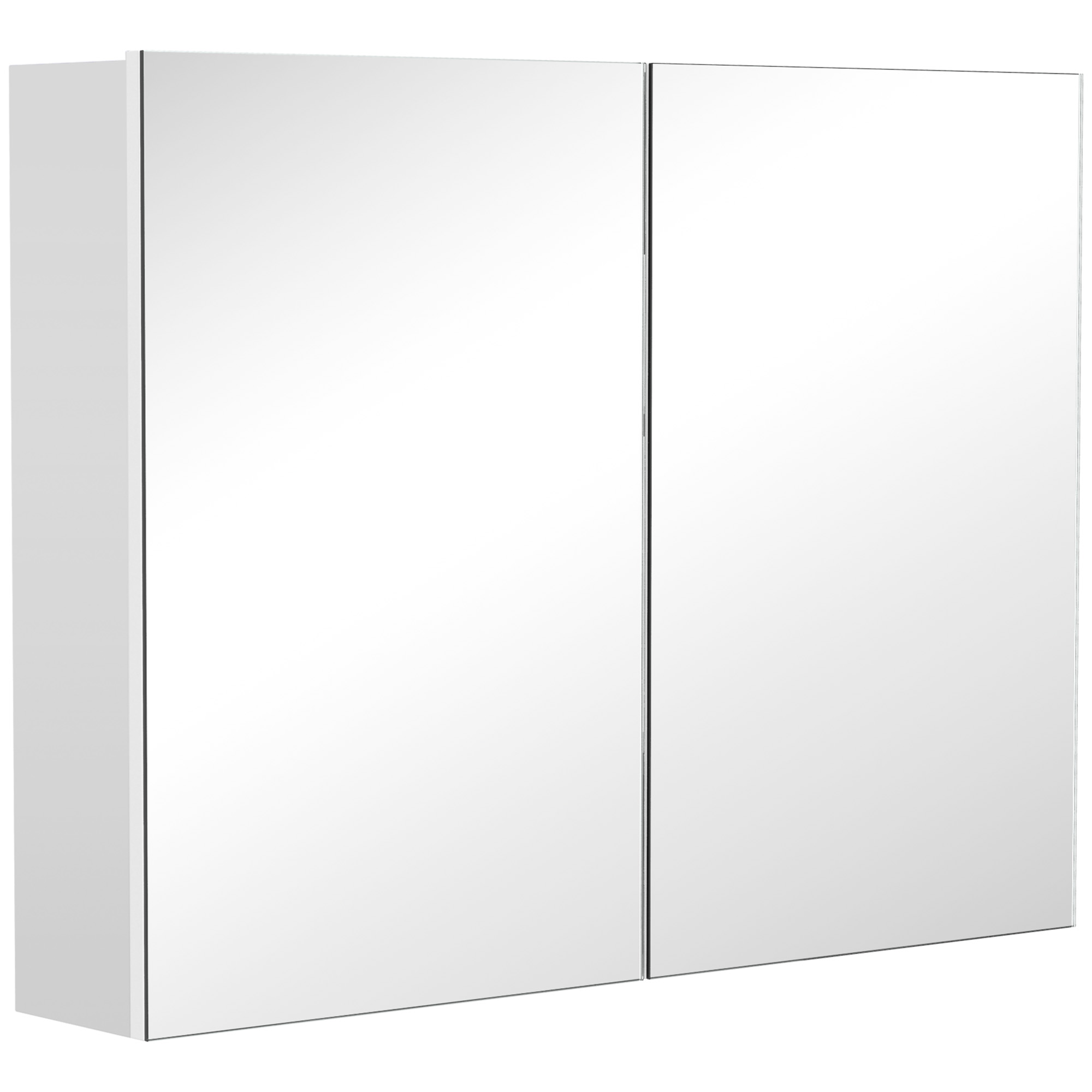 HOMCOM Spiegelschrank Badspiegel Badschrank Badezimmerspiegel Wandspiegel (Modell 3) Aosom