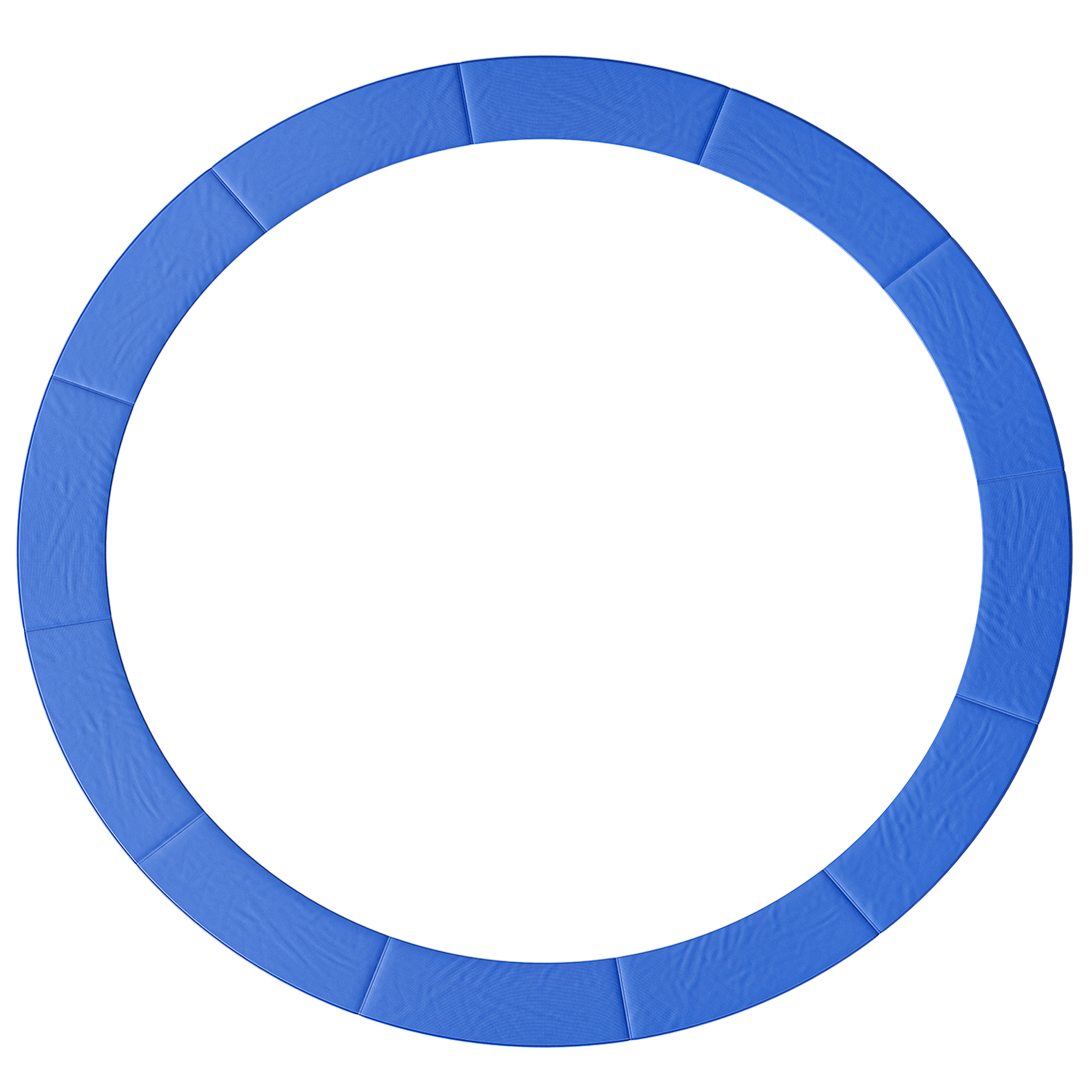 HOMCOM Trampolin Randabdeckung Sicherheitsnetz 8ft 10ft 12ft 15ft Randabdeckung: Ø366 cm-Blau (Trampolin nicht inbegriffen)   Aosom