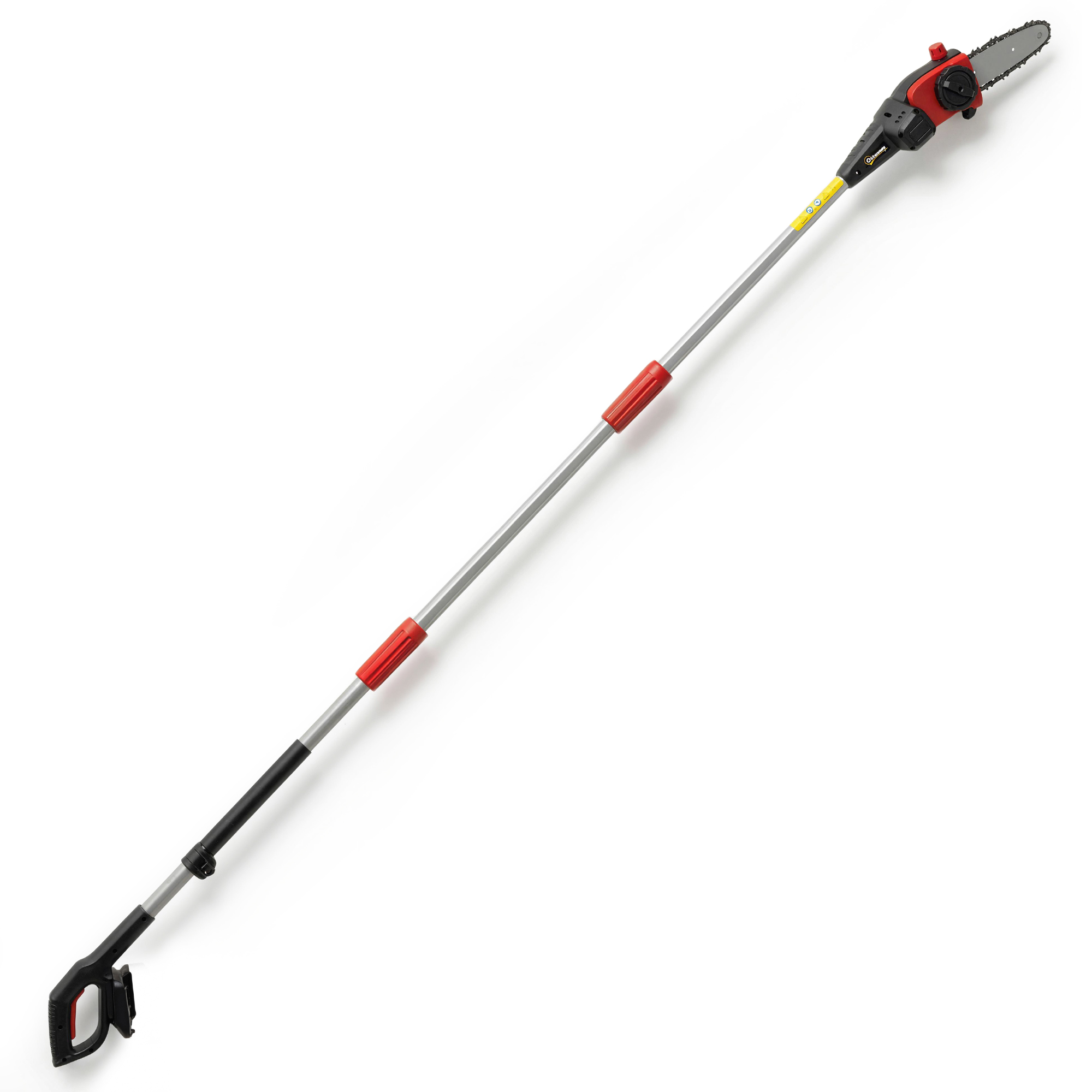 Outsunny Akku-Teleskop-Kettensäge, kabellose Kettensäge 1.94m/2.56m mit automatischer Schmierung, Kettengeschwindigkeit 6m/s, zum Beschneiden von Bäumen und Ästen, nur Gerät ohne Akku   Aosom