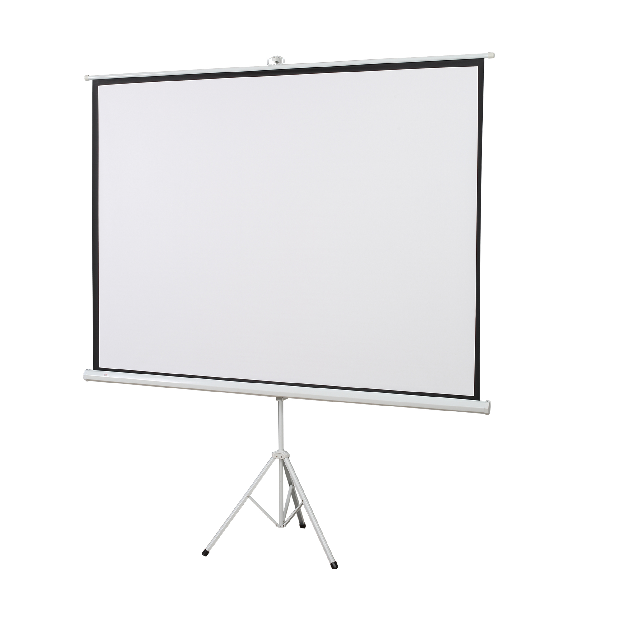 HOMCOM Beamer Leinwand mit Stativ 100 Zoll 4:3 Tragbar Projektor Leinwand Faltbare Stativ-Leinwand für Heimkino, Camping   Aosom