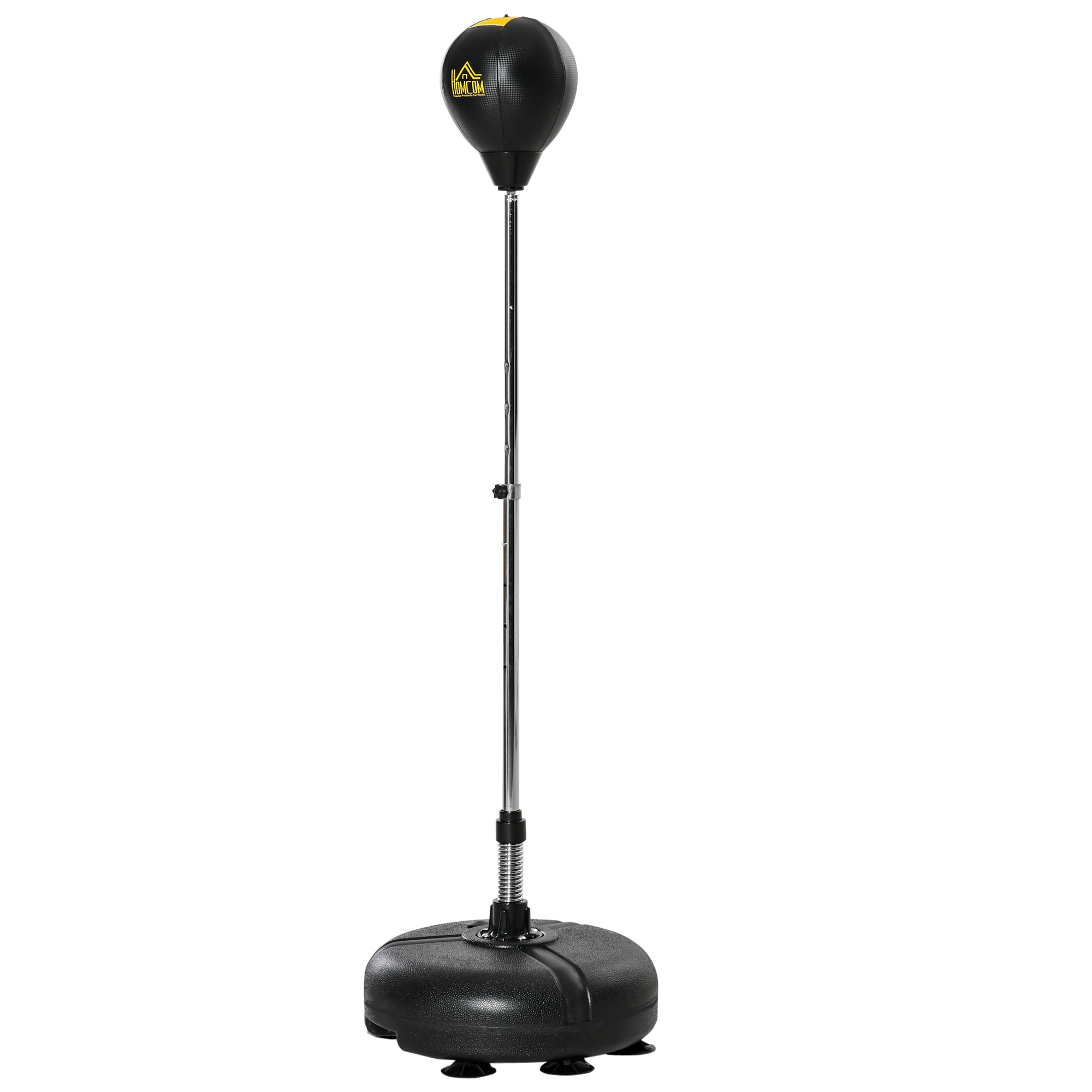 HOMCOM Punchingball Set Standbox Fitness Boxsack höhenverstellbar 133-151 cm mit Handschuhen für Profi und Anfänger Aosom.de