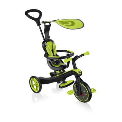 GLOBBER Dreirad EXPLORER TRIKE 4in1 lime grün