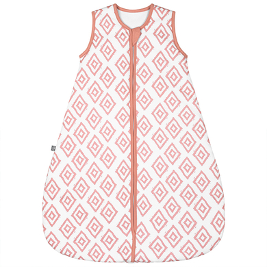 emma & noah Schlafsack Rauten Rosa