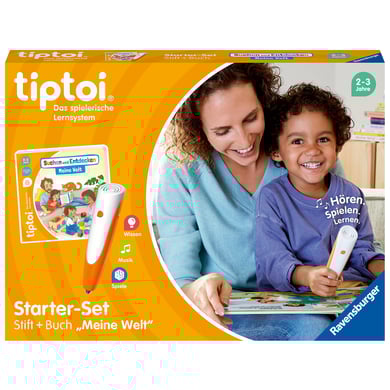 Ravensburger tiptoi® Starter-Set: Stift und Bilderbuch Meine Welt